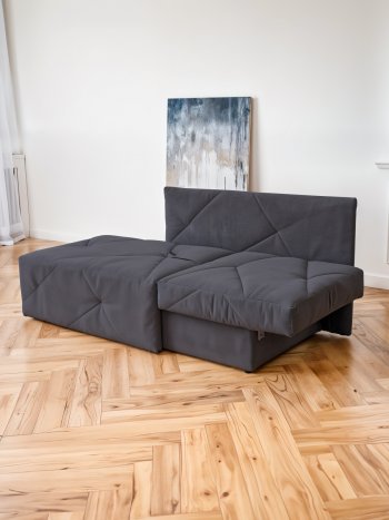 Диван 1010 графит, правый (BRENDOSS) в Югорске - yugorsk.mebel-e96.ru