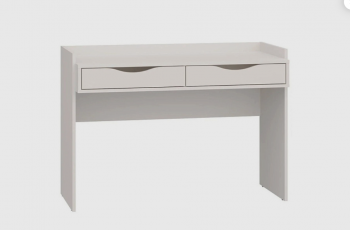 Стол письменный, арт.6-01111, кашемир серый (ГК) в Югорске - yugorsk.mebel-e96.ru