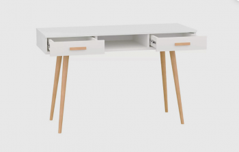 Стол письменный, арт.6-01103, белый (ГК) в Югорске - yugorsk.mebel-e96.ru