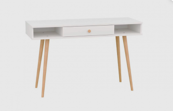 Стол письменный, арт.6-01102, белый (ГК) в Югорске - yugorsk.mebel-e96.ru