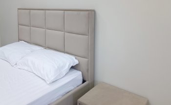 Кровать с подъемным механизмом Мега беж (Лин) в Югорске - yugorsk.mebel-e96.ru
