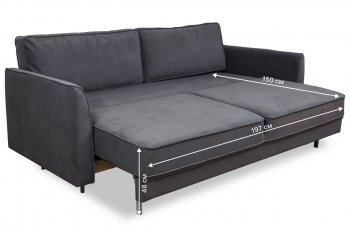 Диван 930 графит (Brendoss) в Югорске - yugorsk.mebel-e96.ru