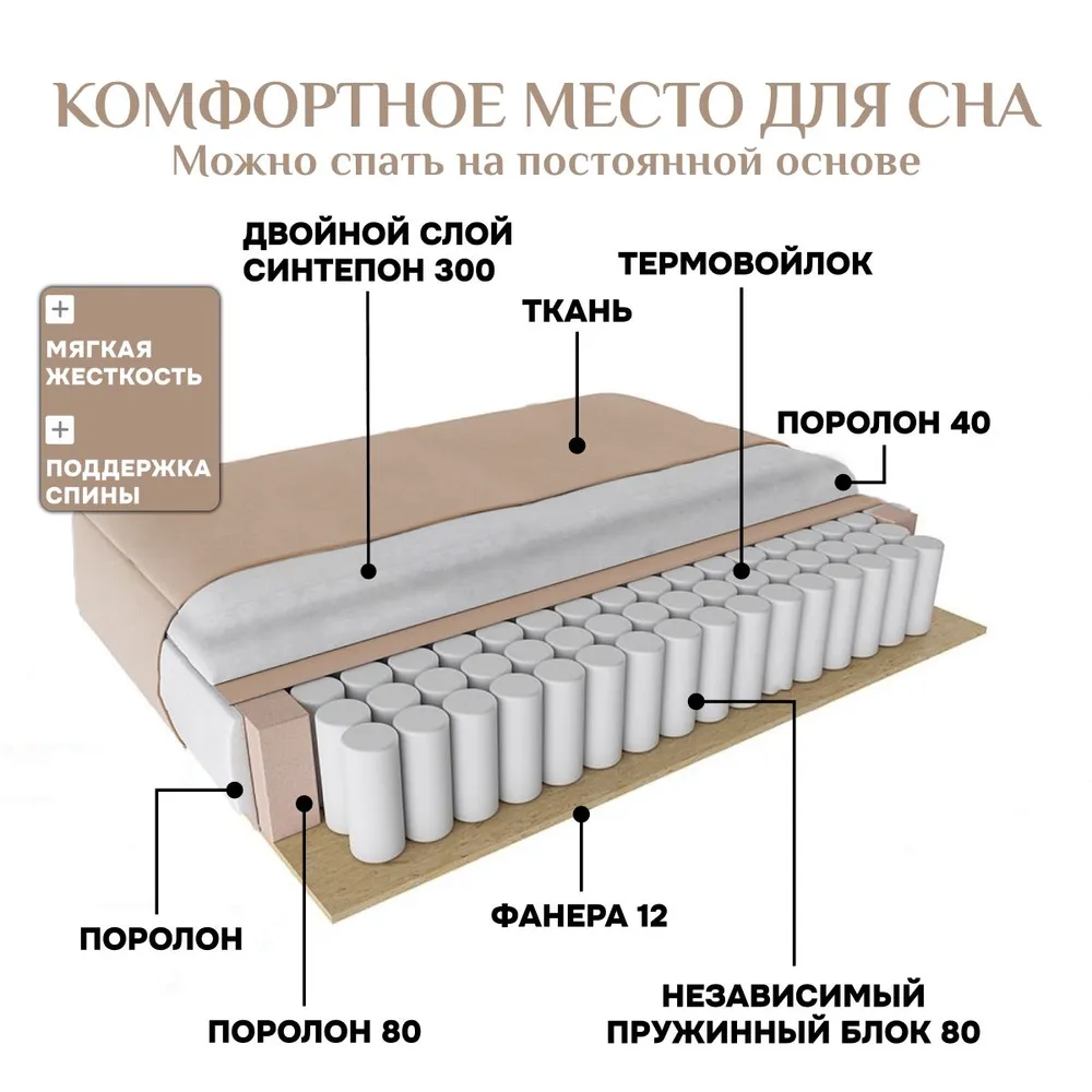 Угловой диван 9996 Бежевый BRENDOSS в Югорске - yugorsk.mebel-e96.ru