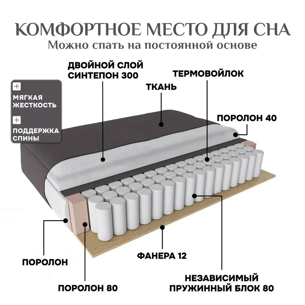 Угловой диван 9996 Графит BRENDOSS в Югорске - yugorsk.mebel-e96.ru