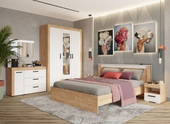 Комод Адель белый (Текс) в Югорске - yugorsk.mebel-e96.ru