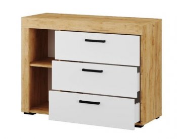 Комод Адель белый (Текс) в Югорске - yugorsk.mebel-e96.ru