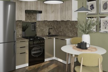 Кухонный гарнитур Альба оптима 5 1200х2000 мм (Герда) в Югорске - yugorsk.mebel-e96.ru