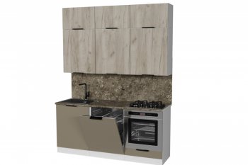 Кухонный гарнитур Альба макси 2 1800 мм (ПМ) (Герда) в Югорске - yugorsk.mebel-e96.ru