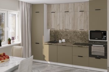 Кухонный гарнитур Альба экстра 2 3000 мм (ПМ)  (Герда) в Югорске - yugorsk.mebel-e96.ru