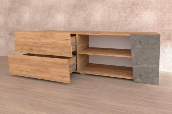 Стенка Аллегро-10 комп.1 (Диал) в Югорске - yugorsk.mebel-e96.ru