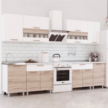 Кухонный гарнитур Айсбери 2400 мм (БТС) в Югорске - yugorsk.mebel-e96.ru