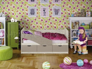 Кровать Бабочки Шарли мокко (Миф) в Югорске - yugorsk.mebel-e96.ru