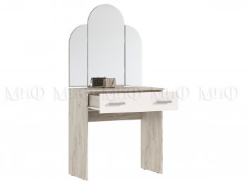 Стол туалетный Бася крафт/кашемир (Миф) в Югорске - yugorsk.mebel-e96.ru