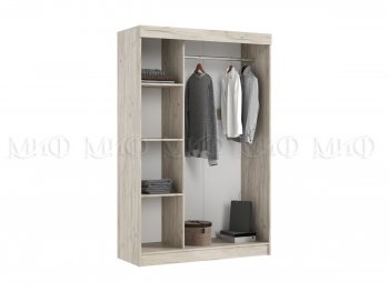 Шкаф-купе Бася 1300 мм крафт/кашемир (Миф) в Югорске - yugorsk.mebel-e96.ru