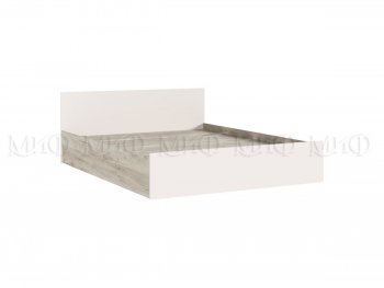 Кровать двуспальная Бася крафт/кашемир (Миф) в Югорске - yugorsk.mebel-e96.ru