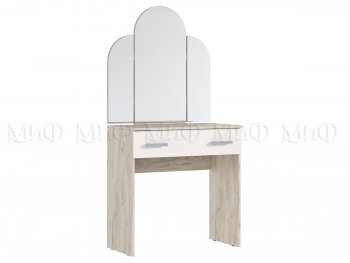 Стол туалетный Бася крафт/кашемир (Миф) в Югорске - yugorsk.mebel-e96.ru