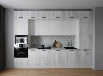 Кухонный гарнитур Бланка 3400 мм (Санвут) в Югорске - yugorsk.mebel-e96.ru
