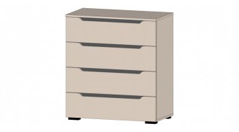 Британа Комод 4 ящика (Лин) в Югорске - yugorsk.mebel-e96.ru