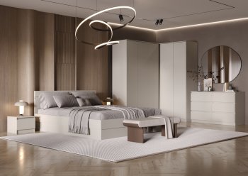 Спальный гарнитур Челси Кашемир. модульный (Миф) в Югорске - yugorsk.mebel-e96.ru