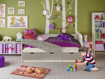 Кровать Дельфин шарли мокко (Миф) в Югорске - yugorsk.mebel-e96.ru