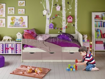 Кровать Дельфин шарли пинк (Миф) в Югорске - yugorsk.mebel-e96.ru