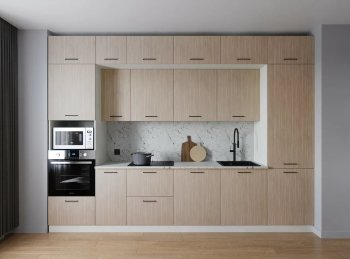 Кухонный гарнитур Шимо 3400 мм МДФ (Санвут) в Югорске - yugorsk.mebel-e96.ru
