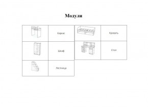 Набор детской мебели Юта (Ярофф) в Югорске - yugorsk.mebel-e96.ru