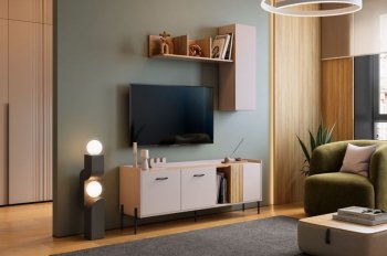 Стенка Доминика модульная  (Мебельсон) в Югорске - yugorsk.mebel-e96.ru