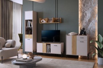 Стенка Доминика модульная  (Мебельсон) в Югорске - yugorsk.mebel-e96.ru