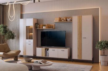 Стенка Доминика модульная  (Мебельсон) в Югорске - yugorsk.mebel-e96.ru