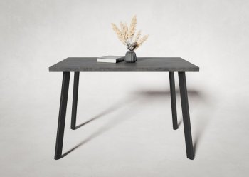 Стол нераздв. Дублин 32 КРАФТ В2, ЛДСП Цемент темный (Вудман) в Югорске - yugorsk.mebel-e96.ru