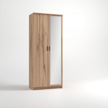 Шкаф 960 мм 2-х ств. «Дуэт Люкс» с зеркалом (Эко) в Югорске - yugorsk.mebel-e96.ru