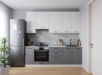 Кухонный гарнитур Элеганция 2400 мм Sanvut в Югорске - yugorsk.mebel-e96.ru