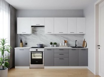 Кухонный гарнитур Элеганция 3000 мм (Санвут) в Югорске - yugorsk.mebel-e96.ru