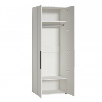 Шкаф для одежды 800 мм Эйр 13.341 белый (Моби) в Югорске - yugorsk.mebel-e96.ru