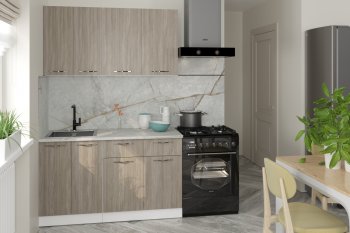 Кухонный гарнитур Фьюджи 1400 мм (Герда) в Югорске - yugorsk.mebel-e96.ru