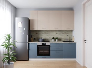 Кухонный гарнитур Фьюжн 2200 мм (Санвут) в Югорске - yugorsk.mebel-e96.ru