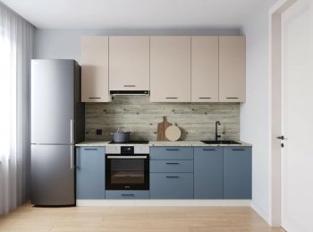 Кухонный гарнитур Фьюжн 2400 мм Sanvut в Югорске - yugorsk.mebel-e96.ru