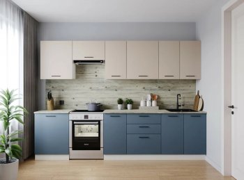 Кухонный гарнитур Фьюжн 3000 мм (Санвут) в Югорске - yugorsk.mebel-e96.ru