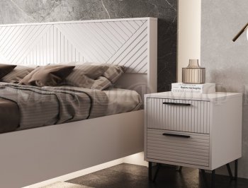 Спальный гарнитур Флэш кашемир, модульный (Миф) в Югорске - yugorsk.mebel-e96.ru