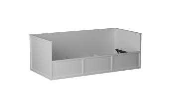 Кровать 900 с подъемным механизмом Фрея (СБК) в Югорске - yugorsk.mebel-e96.ru