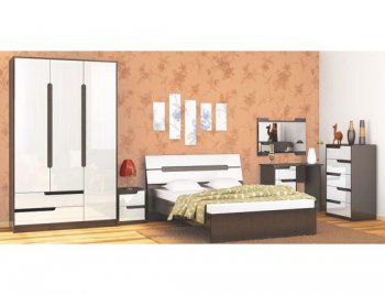 Спальный гарнитур Гаванна модульный (Текс) в Югорске - yugorsk.mebel-e96.ru