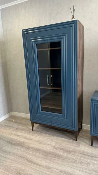 Стенка Гориция Зеленый сапфировый (БМ) в Югорске - yugorsk.mebel-e96.ru