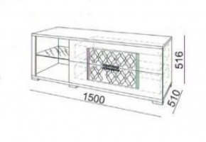 Стенка Тиффани (1-2-3-4-5-5) (Риннер) в Югорске - yugorsk.mebel-e96.ru