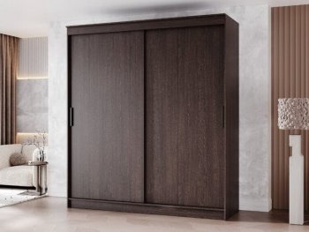 Шкаф-купе 2000 мм Гранд-1 ЛДСП, венге (Эра) в Югорске - yugorsk.mebel-e96.ru