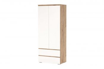 Шкаф 900 мм Гретта 2С2Я 2дв, 2ящ крафт (Памир) в Югорске - yugorsk.mebel-e96.ru