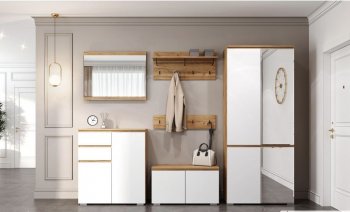 Прихожая Гретта №1 крафт золотой (Памир) в Югорске - yugorsk.mebel-e96.ru