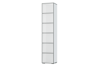 Шкаф 1 дв. Грей (УНИ) (МЛК) в Югорске - yugorsk.mebel-e96.ru