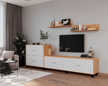 Стенка HYGGE комп.3 зигзаги (Мама) в Югорске - yugorsk.mebel-e96.ru