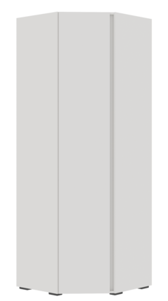 Шкаф угловой Хелен ШК 04 белый (СтендМ) в Югорске - yugorsk.mebel-e96.ru
